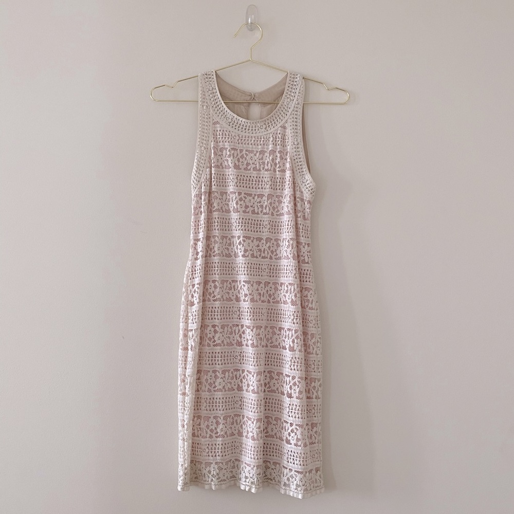 Urban Outfitters Kimchi Blue Dress in Pink / white